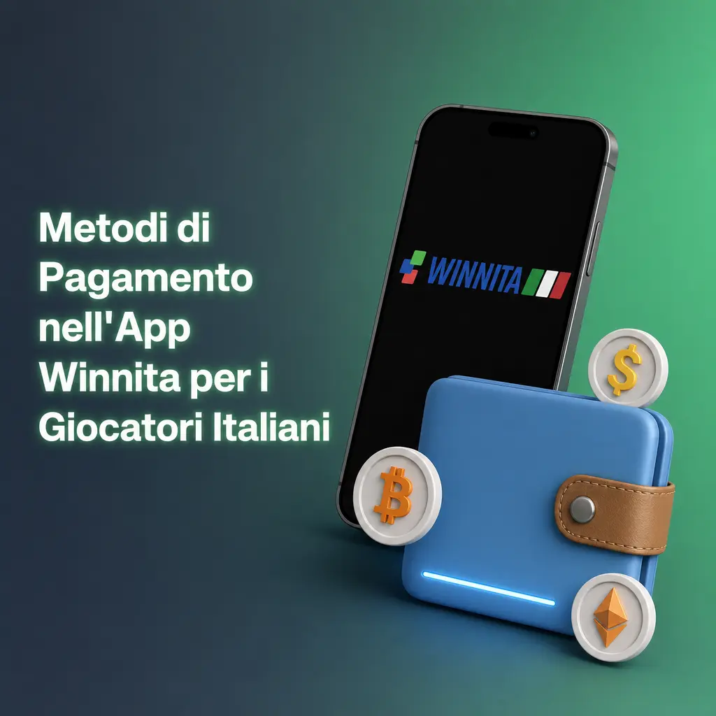 Metodi di Pagamento nell'App Winnita per i Giocatori Italiani